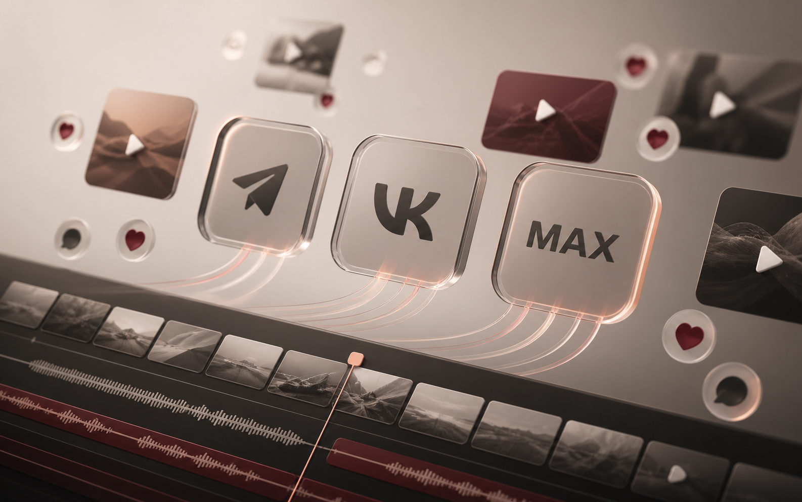 Ролик для публикации во ВКонтакте, Telegram и MAX